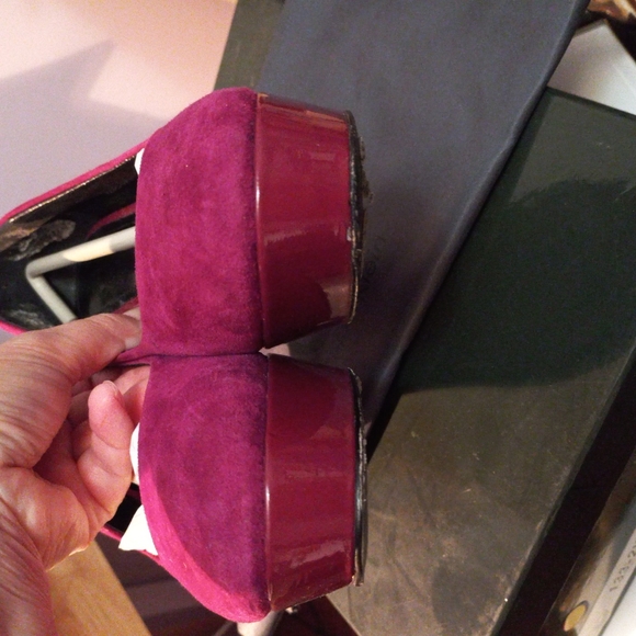 Calvin Klein Shoes Dark Pink Size 38 - Picture 5 of 7